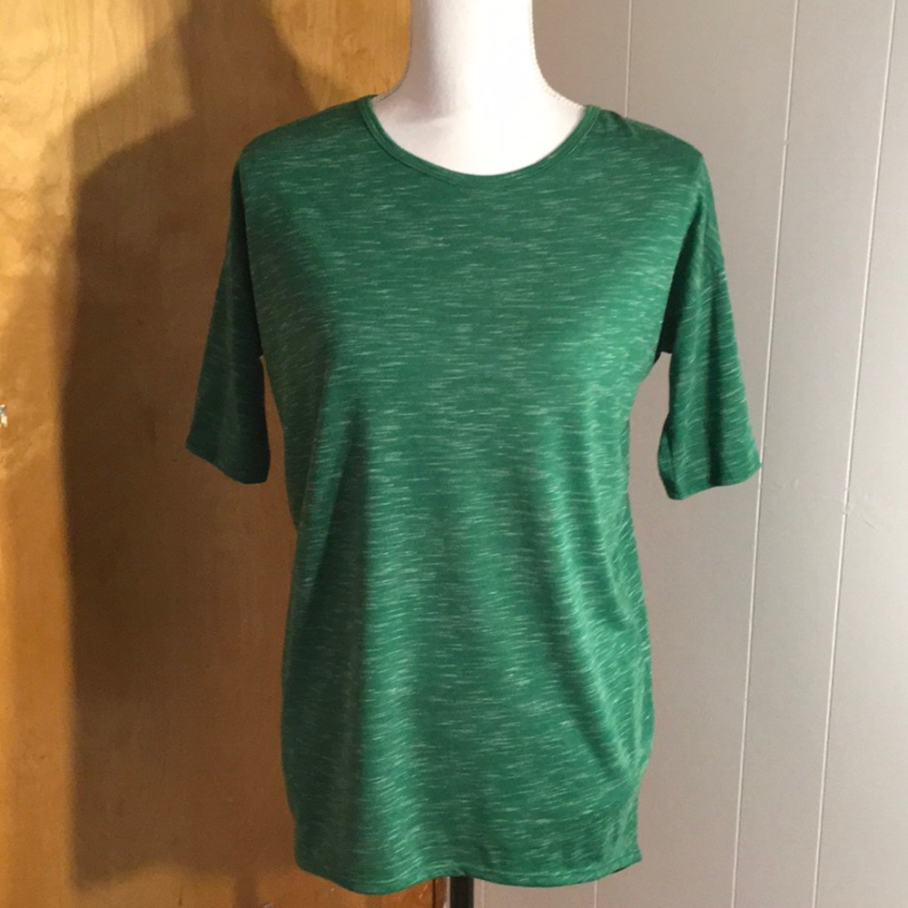 XXS LuLaRoe Green Tunic Top Shirt